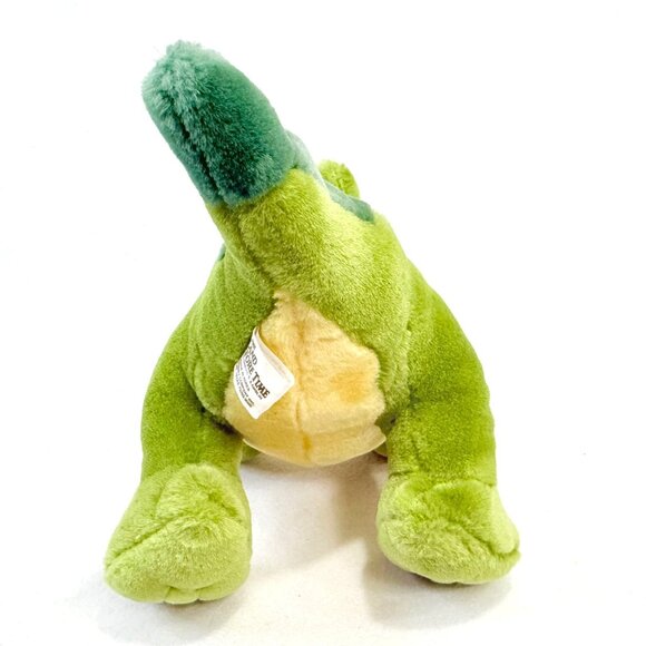 Land Before Time DUCKY Plush Green Stuffed Dinosaur ~ Vintage 1988 Amblin - Picture 9 of 11